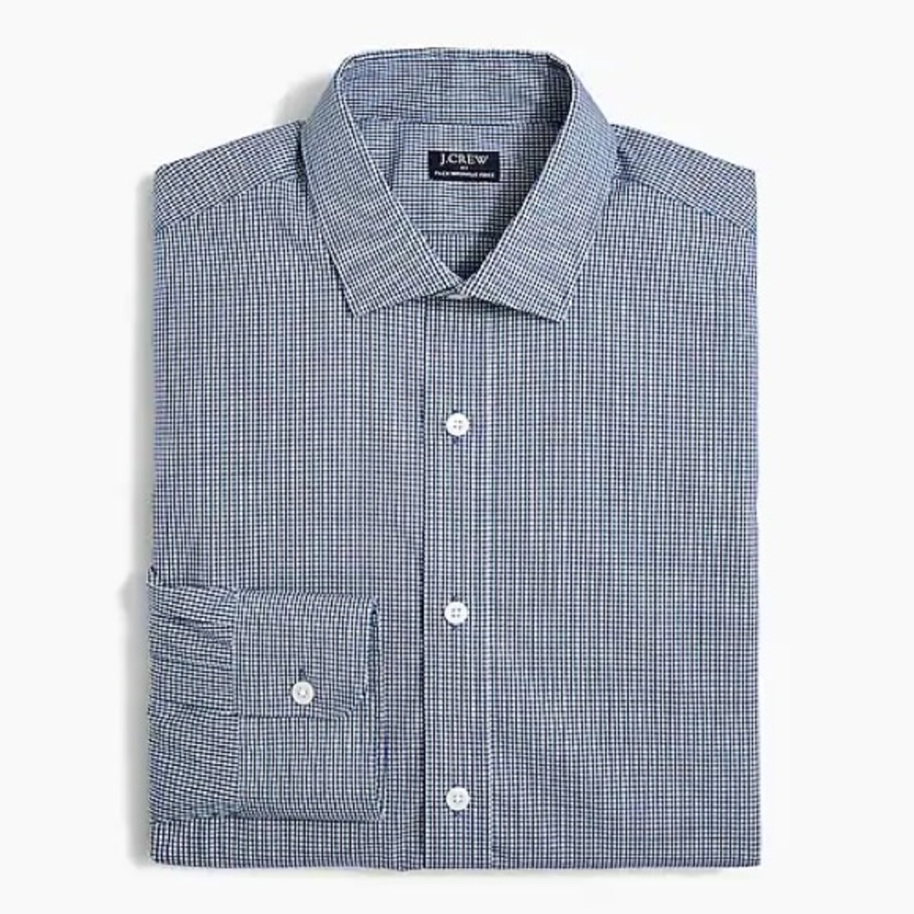 J. Crew Thompson Wrinkle-free Dress Shirt "S" $70